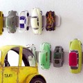 Magnet Strip Car Storage - Boy Room Storage Ideas