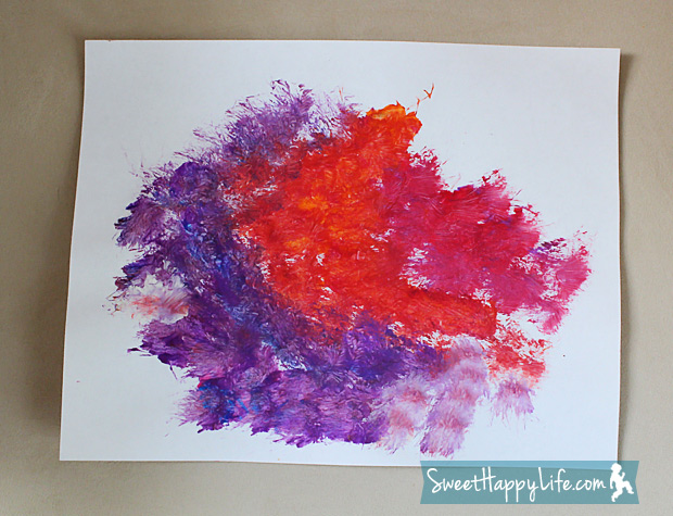 Preschool Tap Painting